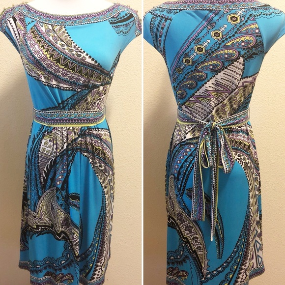 New York & Company Dresses & Skirts - NY&Co. | Blue Print Dress